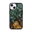 iPhone 13 Wood+Resin Phone Case - Sika (Dark Green, 583100) Online