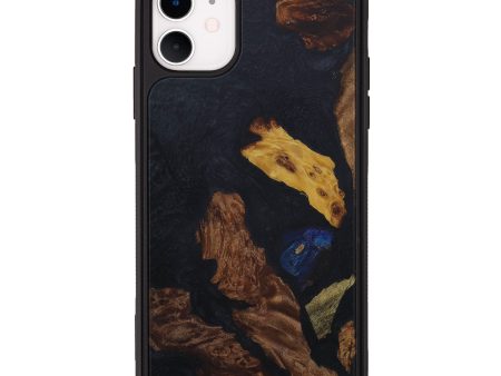 iPhone 11 Wood+Resin Phone Case - Latricia (Mosaic, 588074) Online now