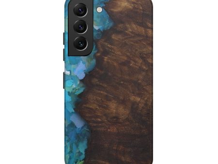 Galaxy S22 Wood+Resin Live Edge Phone Case - Bria (Confetti, 581208) Online Hot Sale