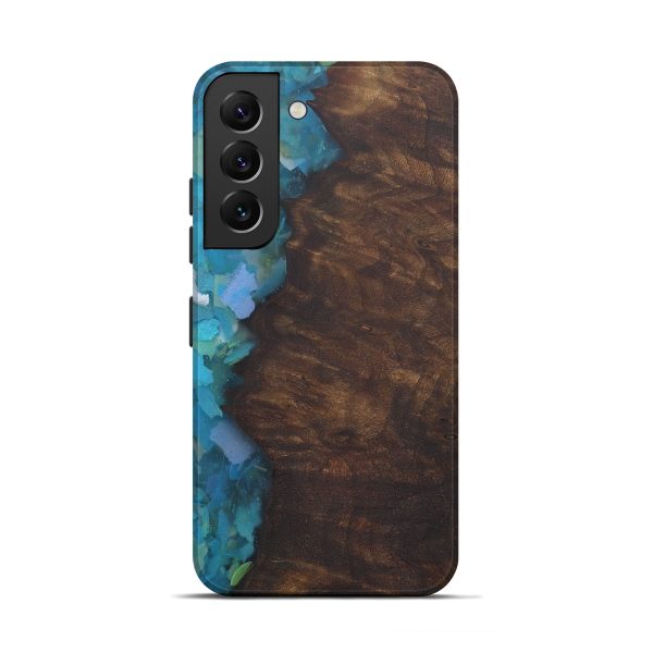 Galaxy S22 Wood+Resin Live Edge Phone Case - Bria (Confetti, 581208) Online Hot Sale