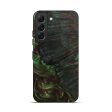 Galaxy S22 Wood+Resin Live Edge Phone Case - Kunie (Dark Green, 582807) Online Sale