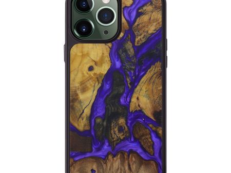 iPhone 13 Pro Max Wood+Resin Phone Case - Everette (Mosaic, 576153) Cheap