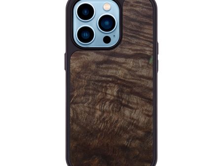 iPhone 14 Pro Burl Wood Phone Case - Irita (Maple Burl, 584716) For Cheap