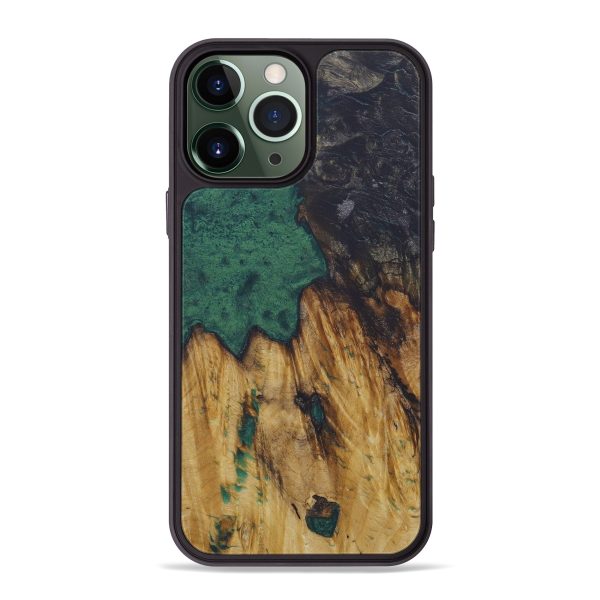 iPhone 13 Pro Max Burl Wood Phone Case - Tomasina (Buckeye Burl, 577048) Fashion