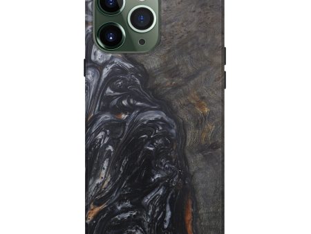 iPhone 13 Pro Max Wood+Resin Live Edge Phone Case - Anstice (Metallic, 575478) Fashion