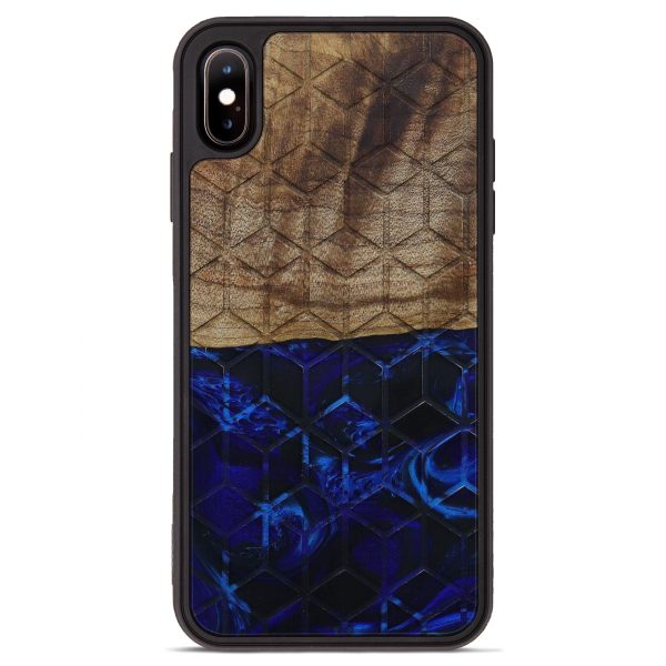 iPhone Xs Max Wood+Resin Phone Case - Audrie (Tactile, 581436) Discount