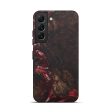 Galaxy S22 Wood+Resin Live Edge Phone Case - Earnest (Dark Red, 579182) For Discount