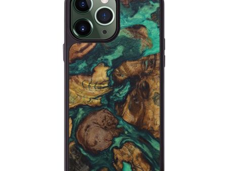 iPhone 13 Pro Max Wood+Resin Phone Case - Eryn (Mosaic, 576952) Discount