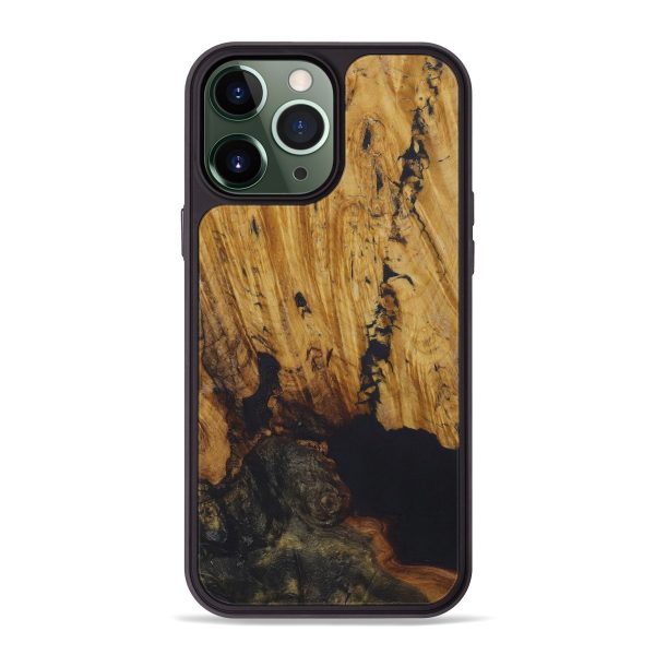 iPhone 13 Pro Max Burl Wood Phone Case - Marsha (Buckeye Burl, 577041) on Sale