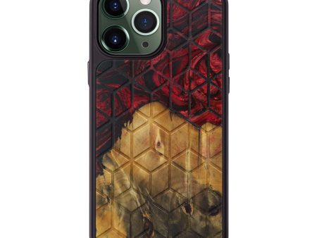 iPhone 13 Pro Max Wood+Resin Phone Case - Mason (Tactile, 576319) Hot on Sale