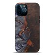 iPhone 12 Pro Max Wood+Resin Live Edge Phone Case - Eliza (Metallic, 575495) Supply