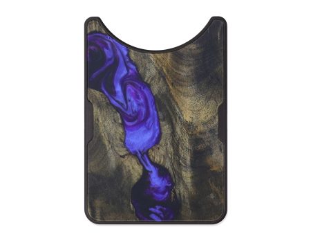 Alloy Wood+Resin Wallet - Grethel (Purple, 579255) Sale