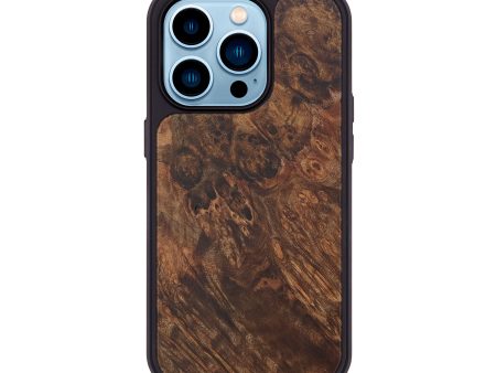 iPhone 14 Pro Burl Wood Phone Case - Maura (Maple Burl, 584717) Fashion