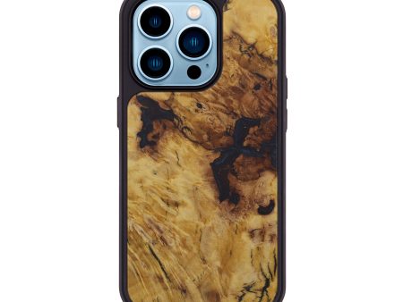 iPhone 14 Pro Burl Wood Phone Case - Trev (Buckeye Burl, 587758) For Sale