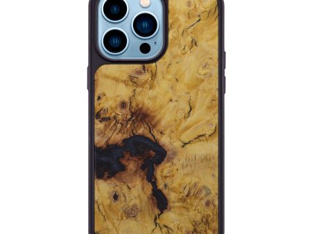 iPhone 14 Pro Max Burl Wood Phone Case - Cyrine (Buckeye Burl, 587759) Supply