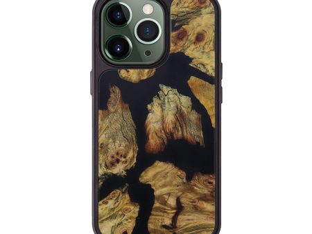 iPhone 13 Pro Wood+Resin Phone Case - Ashtyn (Mosaic, 586827) Discount