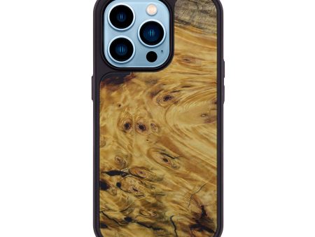 iPhone 14 Pro Burl Wood Phone Case - Fulton (Buckeye Burl, 587741) For Sale