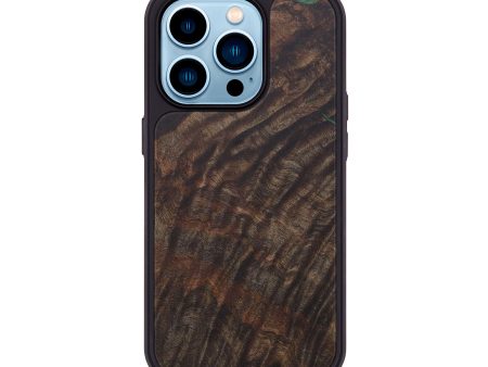 iPhone 14 Pro Burl Wood Phone Case - Travon (Maple Burl, 584706) Supply