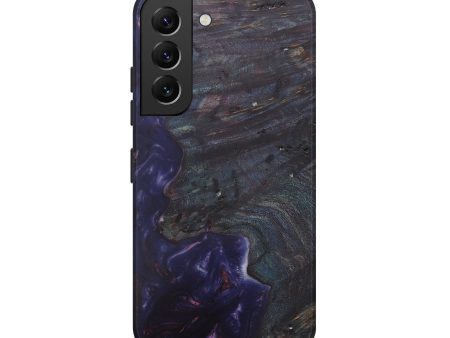 Galaxy S22 Wood+Resin Live Edge Phone Case - Natasha (Purple, 580665) Online Sale