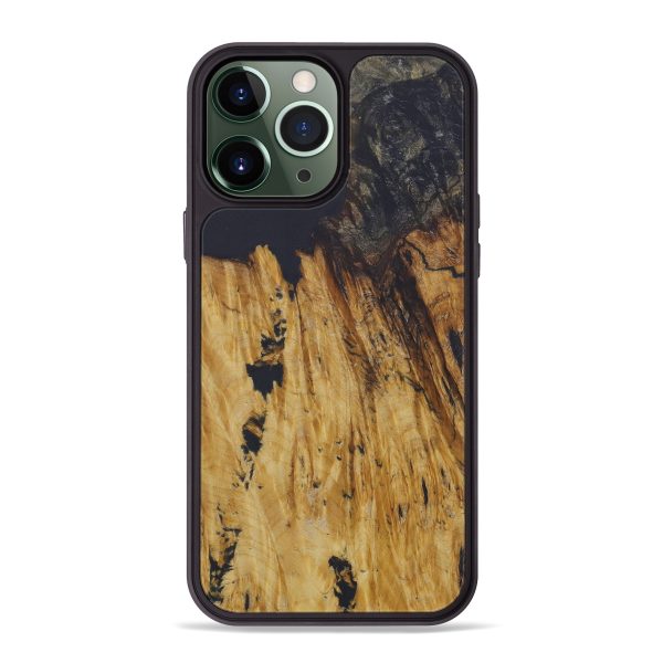 iPhone 13 Pro Max Burl Wood Phone Case - Dean (Buckeye Burl, 577034) For Sale