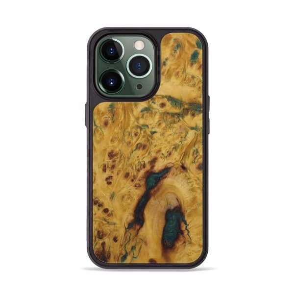 iPhone 13 Pro Burl Wood Phone Case - Shahrokh (Buckeye Burl, 577053) For Sale