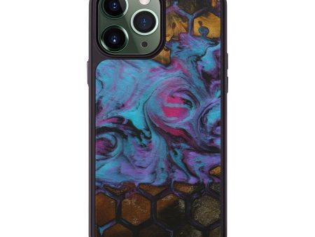 iPhone 13 Pro Max Wood+Resin Phone Case - Sieber (Pattern, 577272) Online Hot Sale