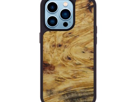 iPhone 14 Pro Burl Wood Phone Case - Odella (Buckeye Burl, 587749) For Discount