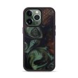 iPhone 13 Pro Wood+Resin Phone Case - Yasmeen (Dark Green, 583218) For Discount