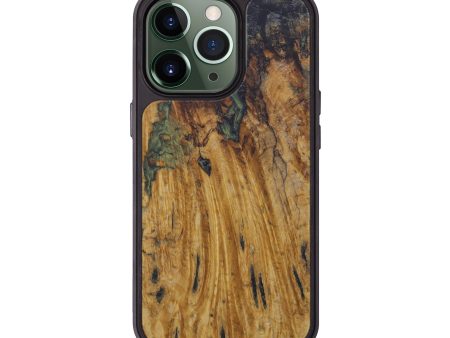 iPhone 13 Pro Burl Wood Phone Case - Minda (Buckeye Burl, 576107) For Sale