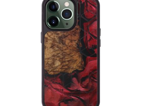 iPhone 13 Pro Wood+Resin Phone Case - Teresita (Tactile, 582699) Hot on Sale