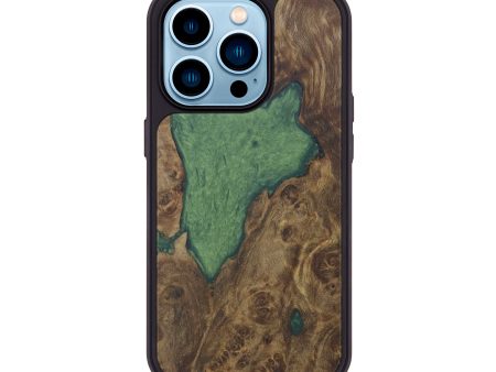 iPhone 14 Pro Burl Wood Phone Case - Falon (Maple Burl, 584677) on Sale