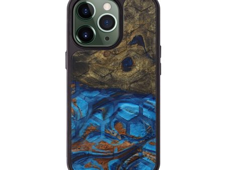 iPhone 13 Pro Wood+Resin Phone Case - Audrianna (Tactile, 581466) For Cheap