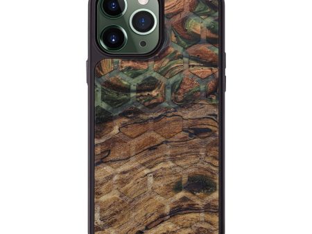 iPhone 13 Pro Max Wood+Resin Phone Case - Olga (Tactile, 575090) For Discount