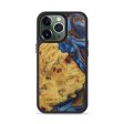 iPhone 13 Pro Wood+Resin Phone Case - West (Teal & Gold, 581745) Online Sale