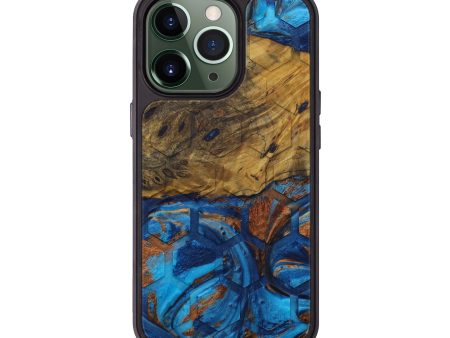 iPhone 13 Pro Wood+Resin Phone Case - Wilfred (Tactile, 581467) Cheap