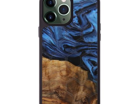 iPhone 13 Pro Max Wood+Resin Phone Case - Caralie (Tactile, 575071) Hot on Sale