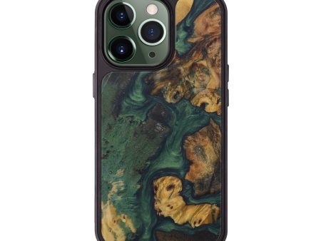 iPhone 13 Pro Wood+Resin Phone Case - Bambie (Mosaic, 576150) Sale