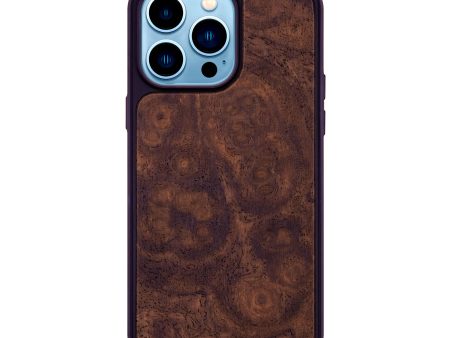 Walnut Burl Traveler Phone Case Fashion