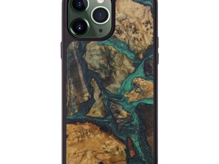 iPhone 13 Pro Max Wood+Resin Phone Case - Paulien (Mosaic, 584178) Online now