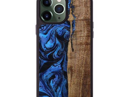 iPhone 13 Pro Max Wood+Resin Phone Case - Cherey (Tactile, 576334) Online Sale