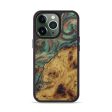 iPhone 13 Pro Wood+Resin Phone Case - Samir (Dark Green, 577335) Online Hot Sale