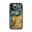 iPhone 13 Pro Wood+Resin Phone Case - Reena (Dark Green, 574738) Fashion